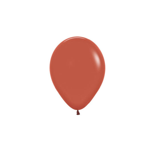 Terracotta 5 Inch Balloons | Sempertex | UK Balloons sempertex