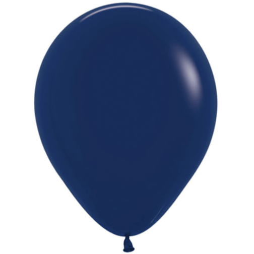 Pearl Midnight Blue | Plain Latex Balloons | Online Balloonery Qualatex