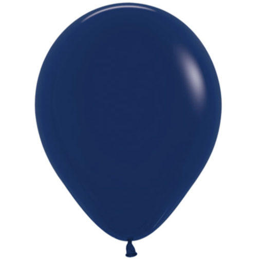 Pearl Midnight Blue Plain Latex Balloons Online Balloonery