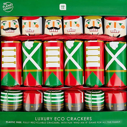 Christmas Crackers - Eco Nutcracker Crackers by Talking Tables
