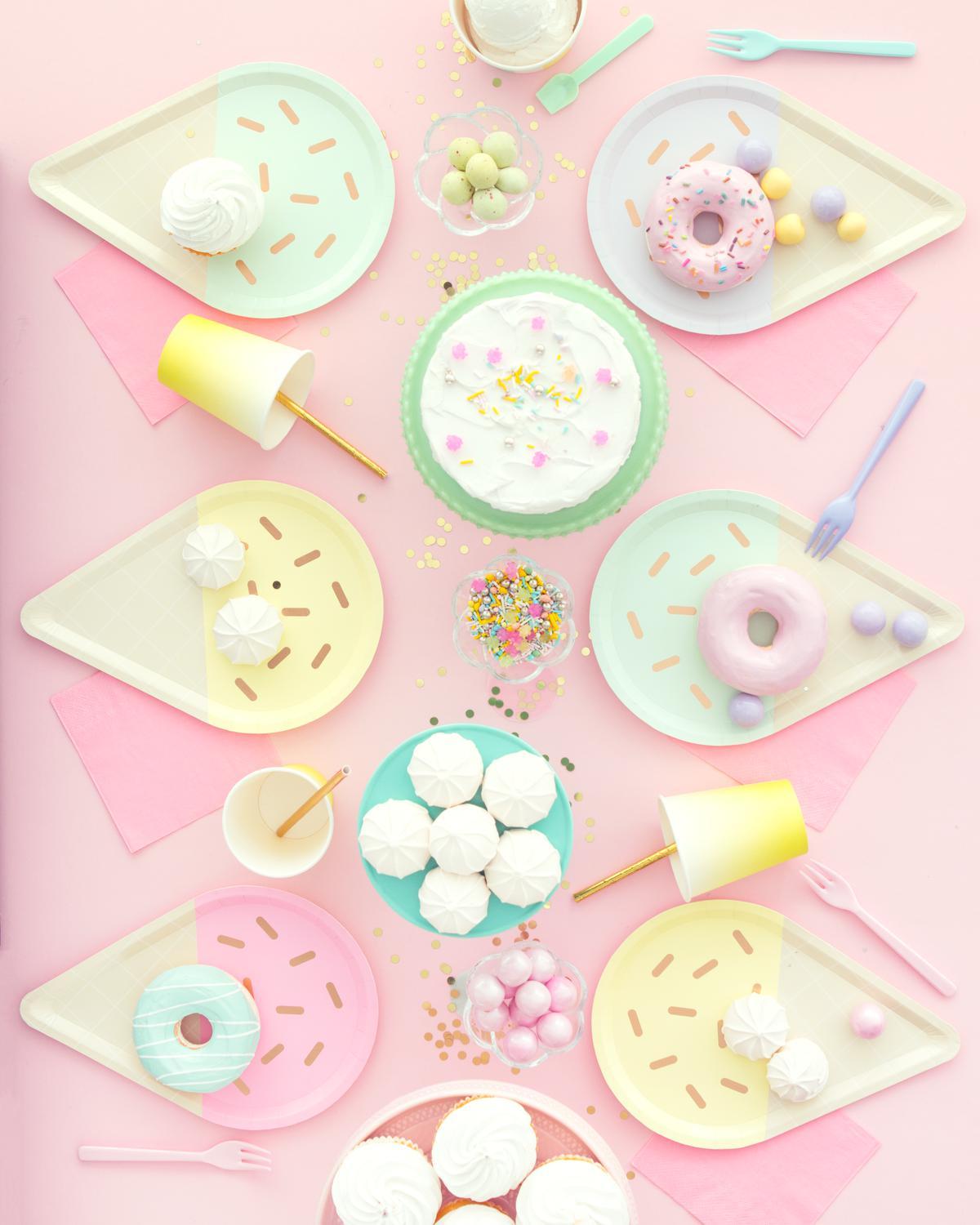 Ice Cream Party Plates | Ice Cream Plate Set Oh Happy Day UK Oh Happy Day