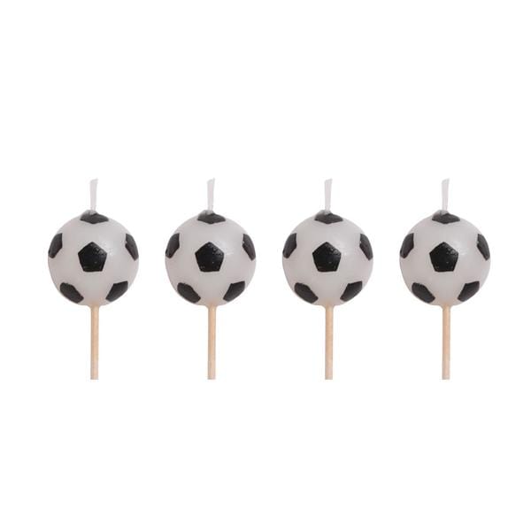Football Candles | Football Party Ideas Birthday Party Cake Candles Party Deco