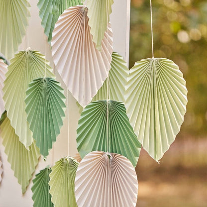 Paper Palm Spears | Party Backdrop for Weddings and Events | Eco Decor Ginger Ray