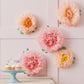 Giant Paper Flower Decorations Peach | Paper Flowers UK Ginger Ray