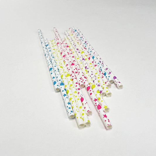 Fun Party Straws | Paper Straws | Modern Party Supplies Santex