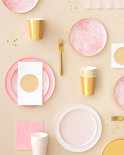 San Francisco Plates | Pretty In Pink Party Plates | Oh Happy Day UK Oh Happy Day