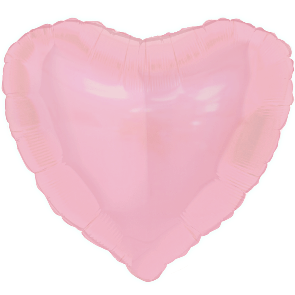 Giant Matte Pink Heart Foil Balloon | Large Heart Helium Balloons Grabo
