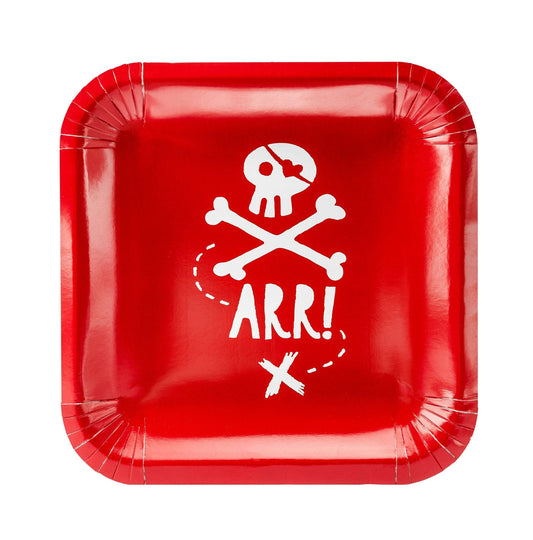 Pirate Party Plates | Cool Kids Pirate Party | Pretty Little Party  Party Deco
