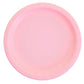 Plain Pastel Pink Party Plates UK