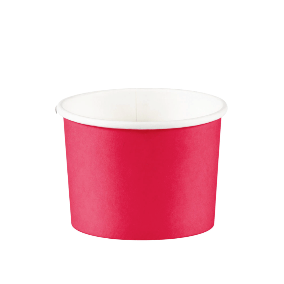 Red Treat Cups | Ice Cream Cups | Ice Cream Party Supplies Creative Converting