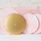 Rose Quartz Print Plates | Pink Marble Party Plate Set Oh Happy Day UK Oh Happy Day