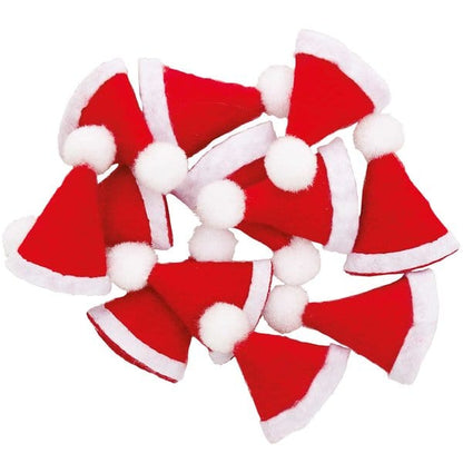 Tiny Santa Hats | Christmas Embellishments | Table Scatter Rico Design