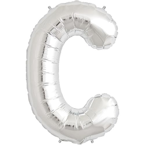 Large Balloon Letters | Silver Balloon Letters | Online Helium Balloon Northstar