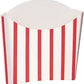 Red White Striped Snack Scoop (8 Pack)