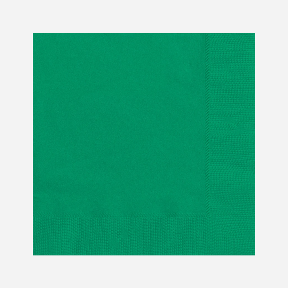 Solid Colour Napkins Green