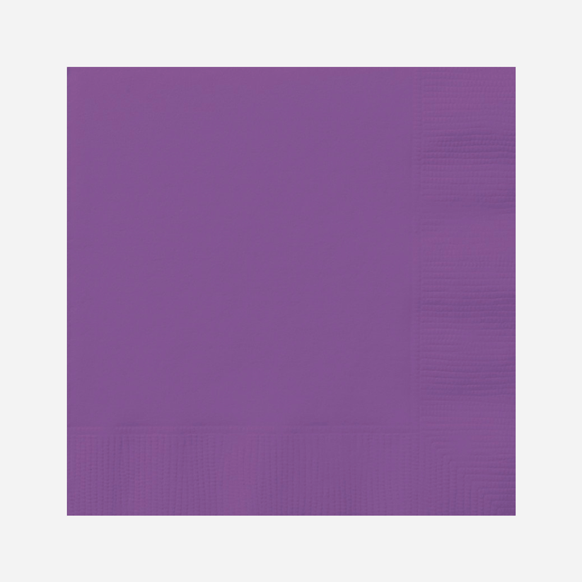 Purple Napkins Plain Paper Serviettes Party Napkins Online Pretty