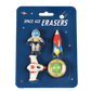 Childrens Party Toy | Space Eraser Set | Pretty Little Party Shop UK Rex London