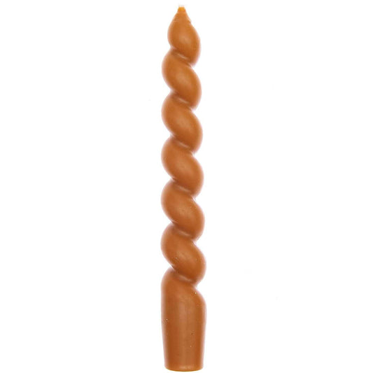 Spiral Candles | Caramel Spiral Candles UK | Pretty Little Party Rico Design