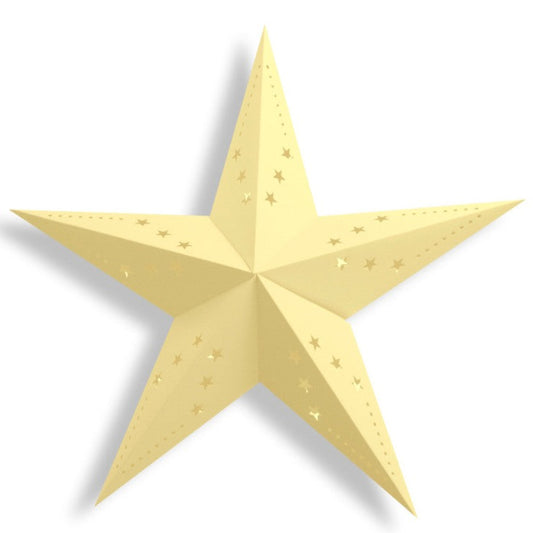 Nordic Star Latern Pale Yellow UK