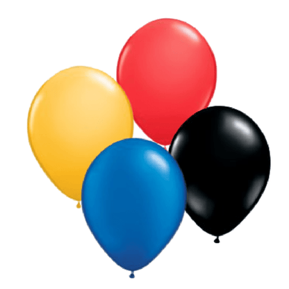 Superhero Party Mixed Balloons | Assorted superhero Latex Balloons BELBAL