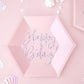 Pink Paper Plates | Birthday Party Supplies | Modern Party Shop UK Party Deco