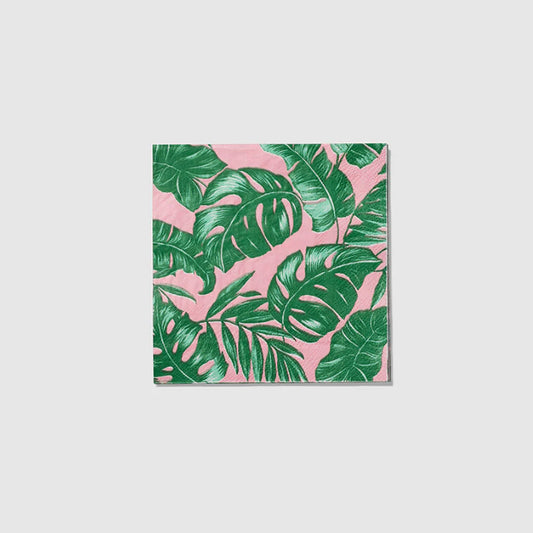 Tropical Luau Napkins | Palm Print Napkins | Coterie Party UK