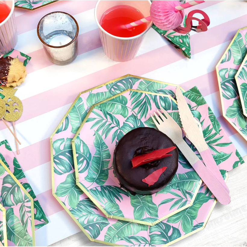 Tropical dinner clearance plates