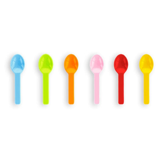 Biodegradable Ice Cream Spoons | Eco Party Supplies Purple Planet