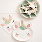 We Heart Unicorn Plates | Party Paper Plates | Talking Tables UK Talking Tables