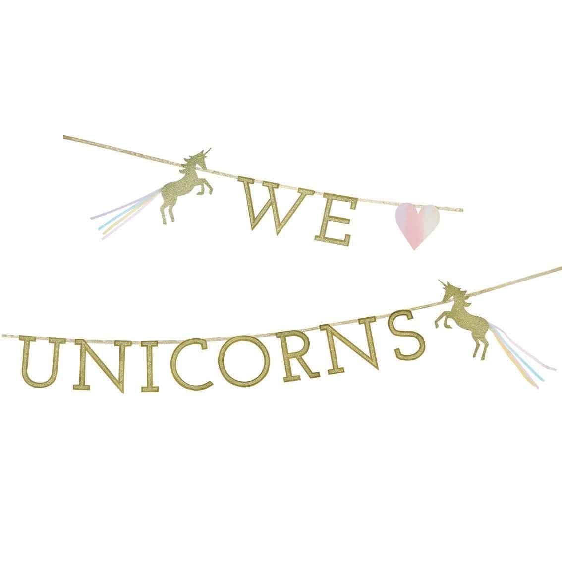 Unicorn Party Garland | Magical Unicorn Party | Talking Tables Talking Tables
