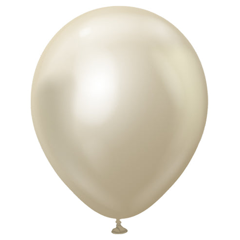 White Gold Chrome Balloons | Metallic Balloons | Kalisan Balloons ...