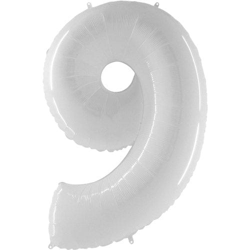 White Number Balloons | Number Helium Balloons online Grabo