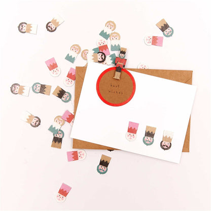 Christmas Nutcracker Sweet Wooden Confetti | Eco Confetti  Rico Design