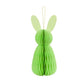 Green Honeycomb Bunny Easter Decorations UK