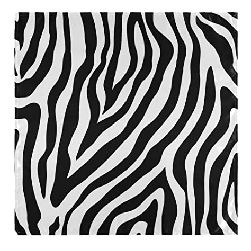 Zebra Print Serviettes | Black and White Party Napkins Creative Converting