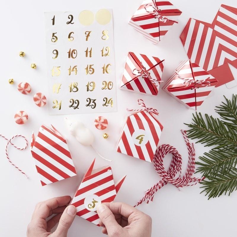 Advent Calendar DIY Kit | DIY Advent Calendar | Ginger Ray Christmas Ginger Ray