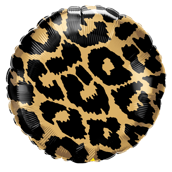 Animal Print Balloon - Leopard | Animal Safari Party Supplies Qualatex