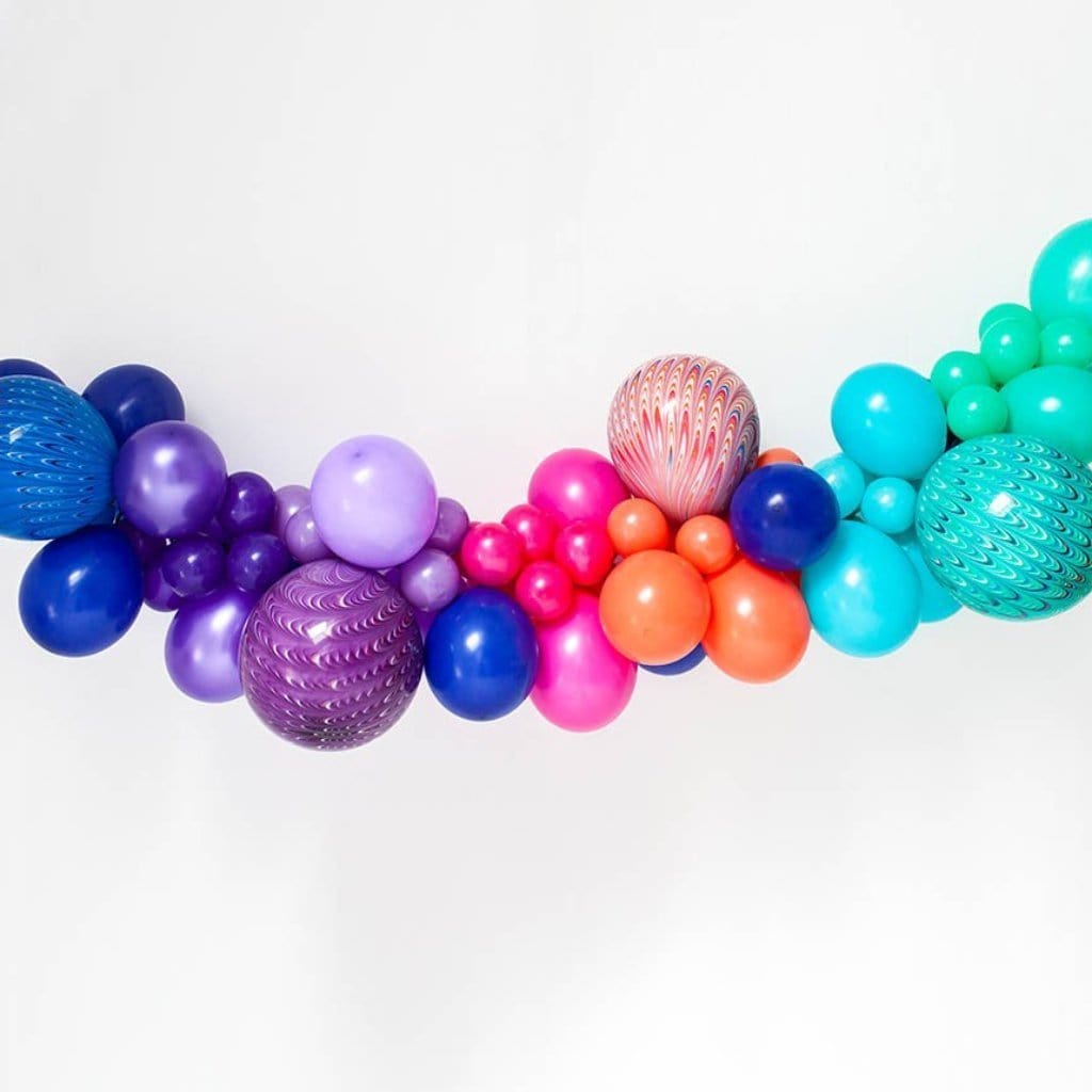 Balloon Garlands Kit | Mermaid Balloon Cloud Installation Kit UK PLPS Designed