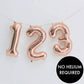 Balloon Numbers | 16" Gold Foil Number Balloons | Online Balloonery Northstar