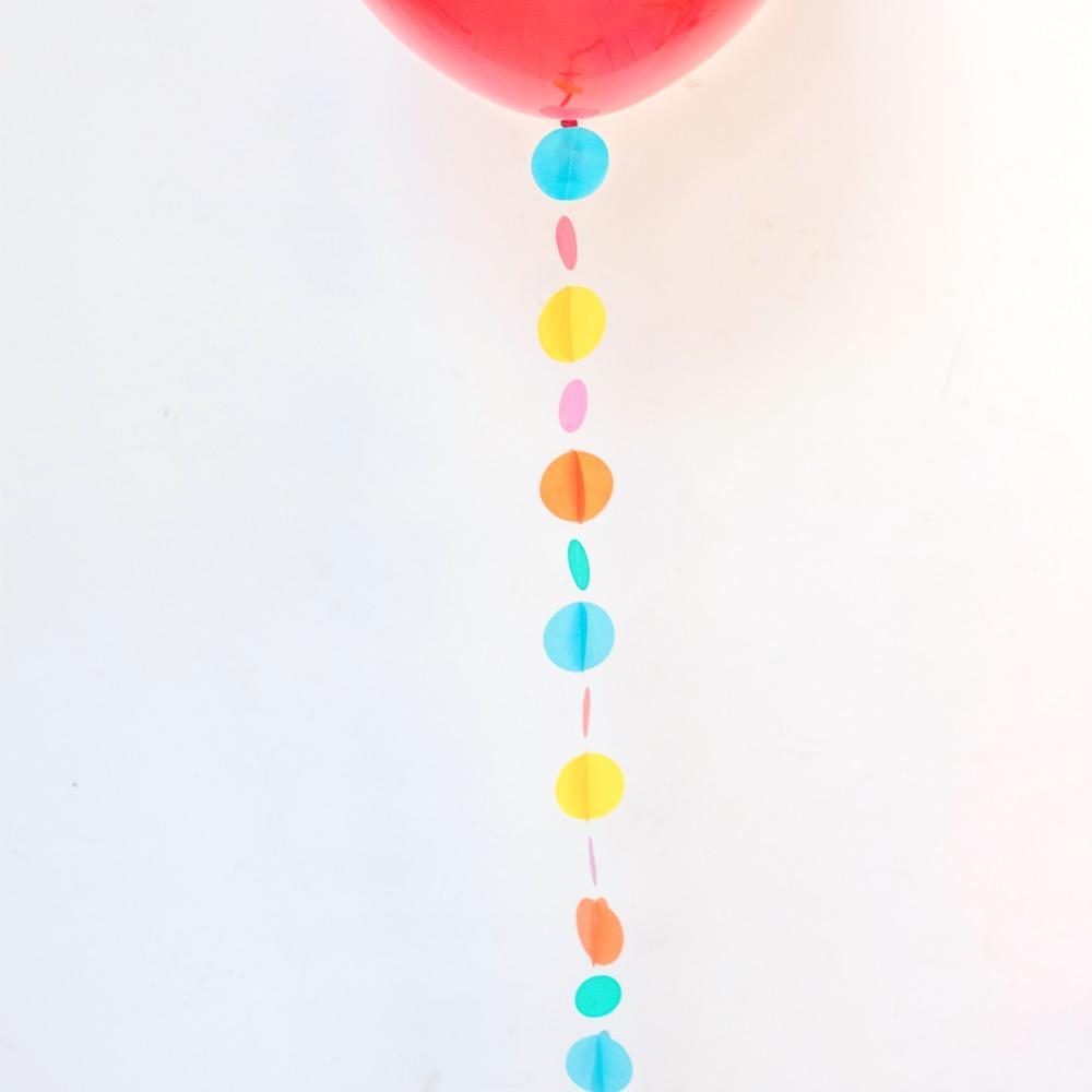 Balloon Tail | Rainbow Balloon Circle Decoration | Pretty Little Party Anagram