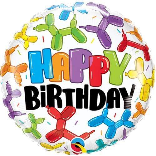 Birthday Balloon Dogs | Birthday Helium Balloon UK Qualatex