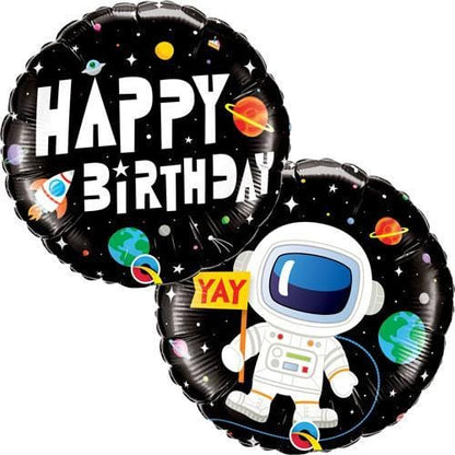 Birthday Balloon Space Party | Space helium Balloon UK Qualatex