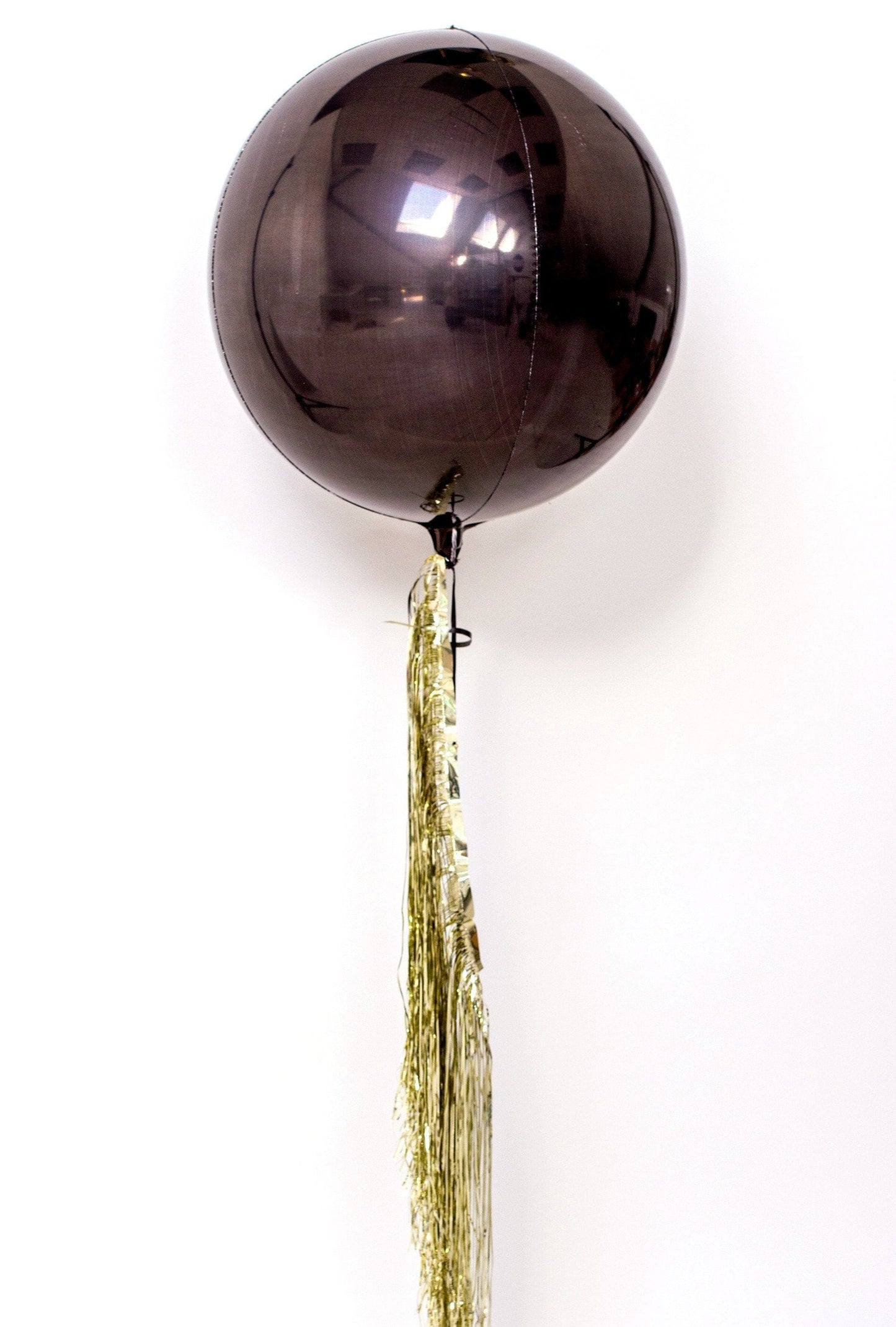 Black Orb Balloons 16" | Orbz Balloons | Helium Balloons for Events Amscan