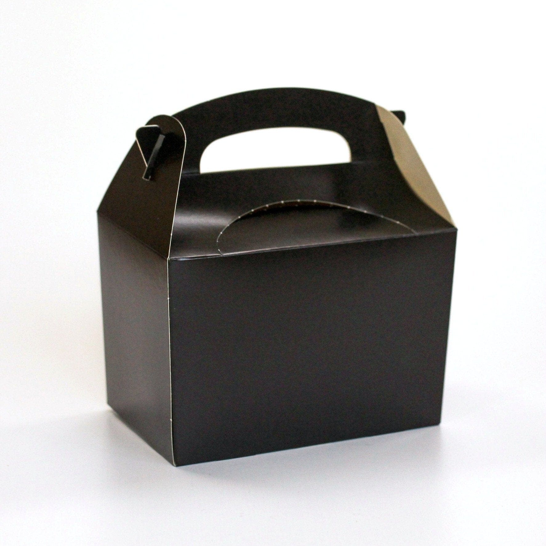 Black Party Lunch Boxes | Party Boxes & Party Food Ideas Online UK Oaktree UK
