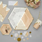 Marble & Blush Party Plates | Paper Plates Weddings & Special Events neviti