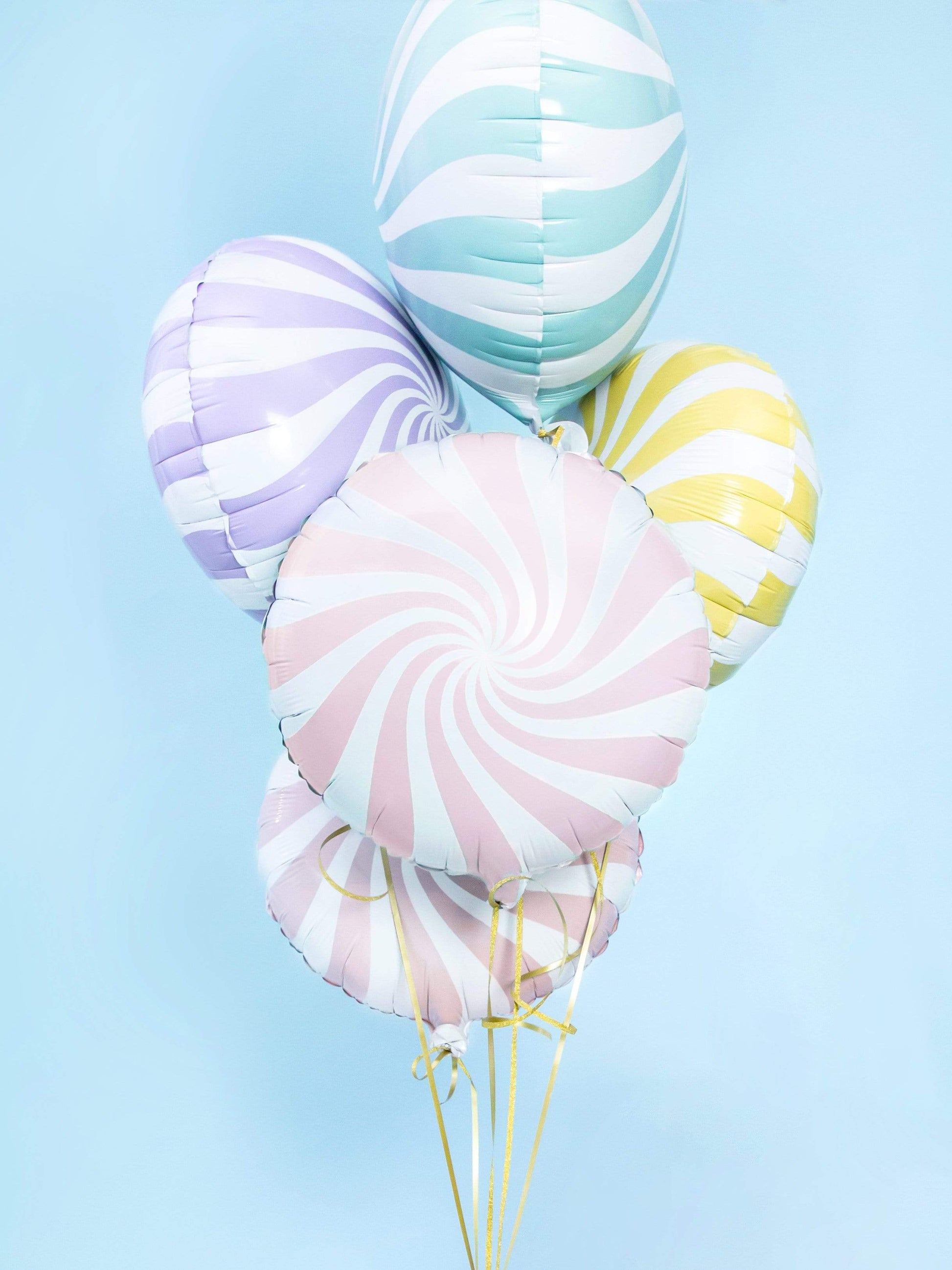 Candy Swirl Balloon | Lollipop Candy Balloon Mint | Online Balloonery Party Deco
