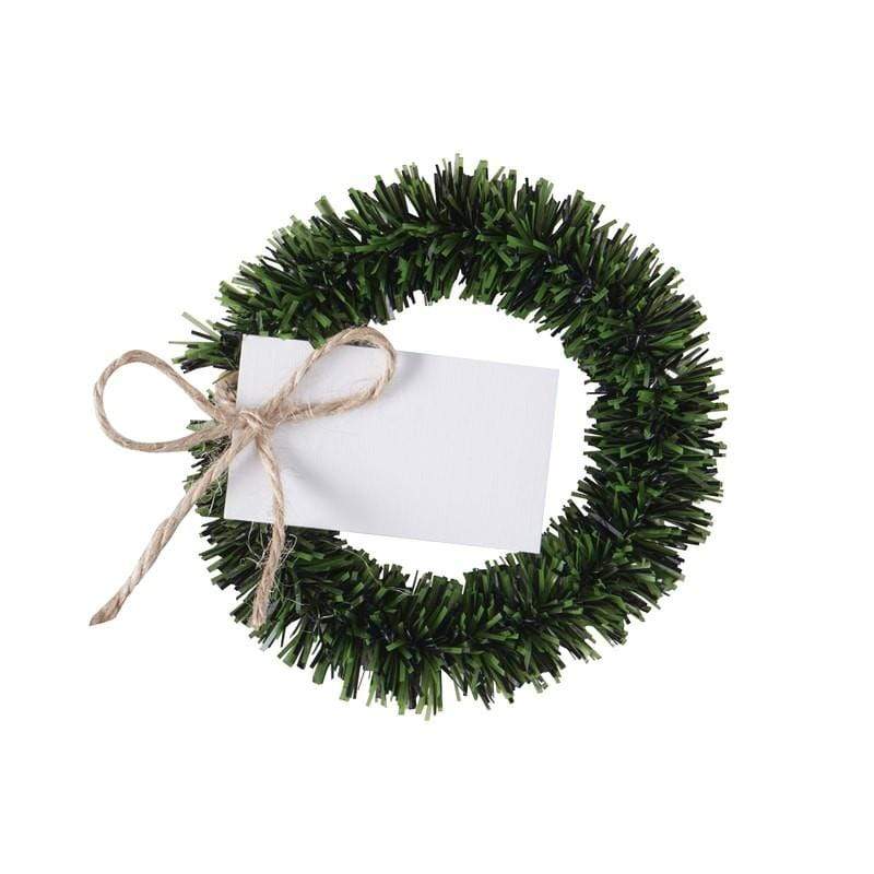 Christmas Wreath Place Card Settings | Ginger Ray Ginger Ray