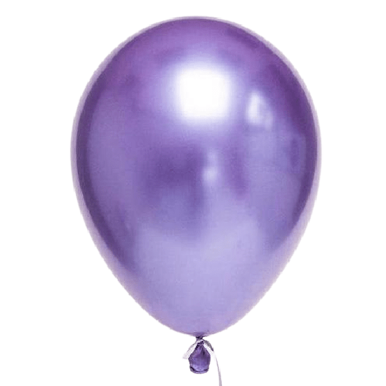 Purple Chrome Balloons | Metallic Balloons | Qualatex Balloons Qualatex