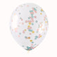Confetti Balloons Kit | Pastel Confetti Filled Balloons Unique