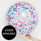 Confetti Balloons | Unicorn Confetti Filled Balloons | Online Balloons Pretty Little Party Shop